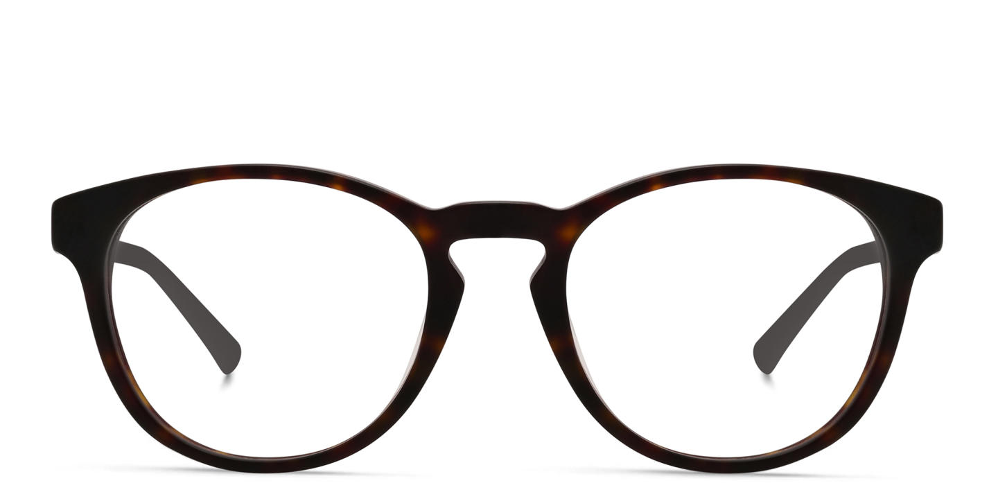 EYE'M Round Eyeglasses in Havana – Product Photo 0