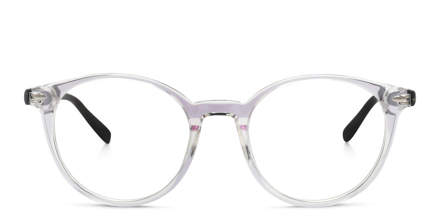 Shop EYE'M Kids Round Eyeglasses in Clear online.