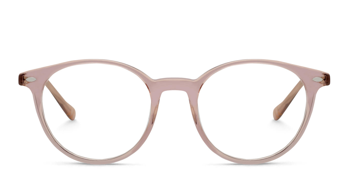 Shop EYE'M Kids Round Eyeglasses in Pink online.
