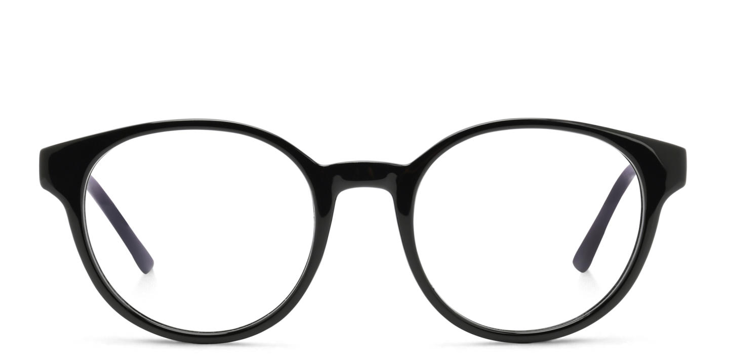 EYE'M Kids Round Eyeglasses in Black – Product Photo 0