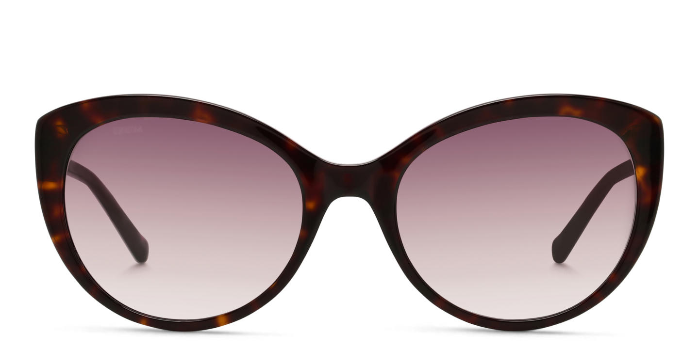 EYE'M Cat Eye Sunglasses in Havana – Product Photo 0