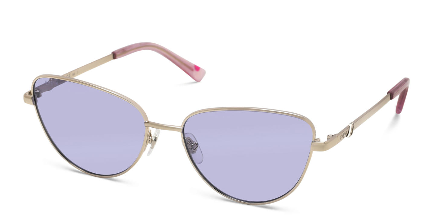 EYE'M Cat Eye Sunglasses in Gold – Product Photo 2