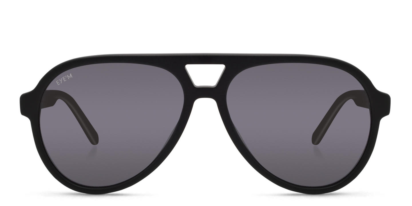 Shop EYE'M Kids Aviator Sunglasses in Black online.