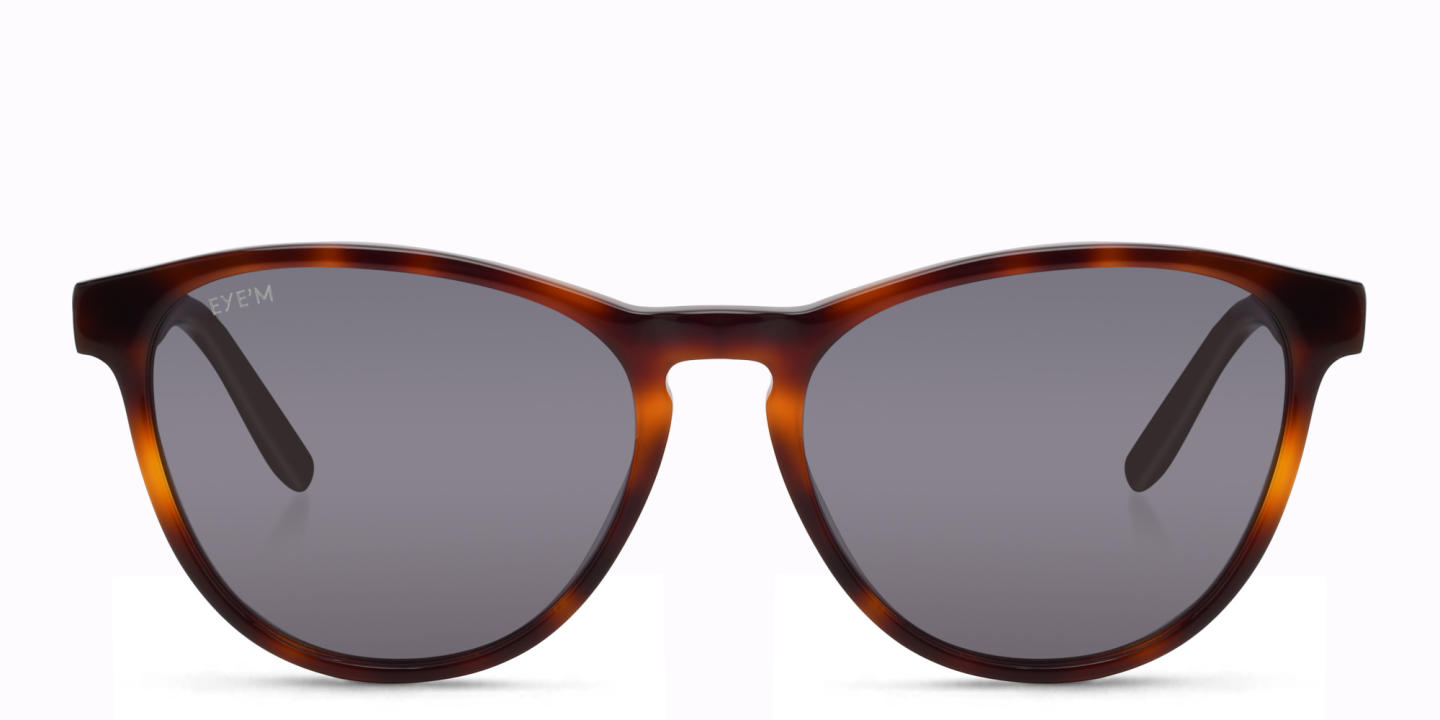 EYE'M Kids Cat Eye Sunglasses in Havana – Product Photo 0