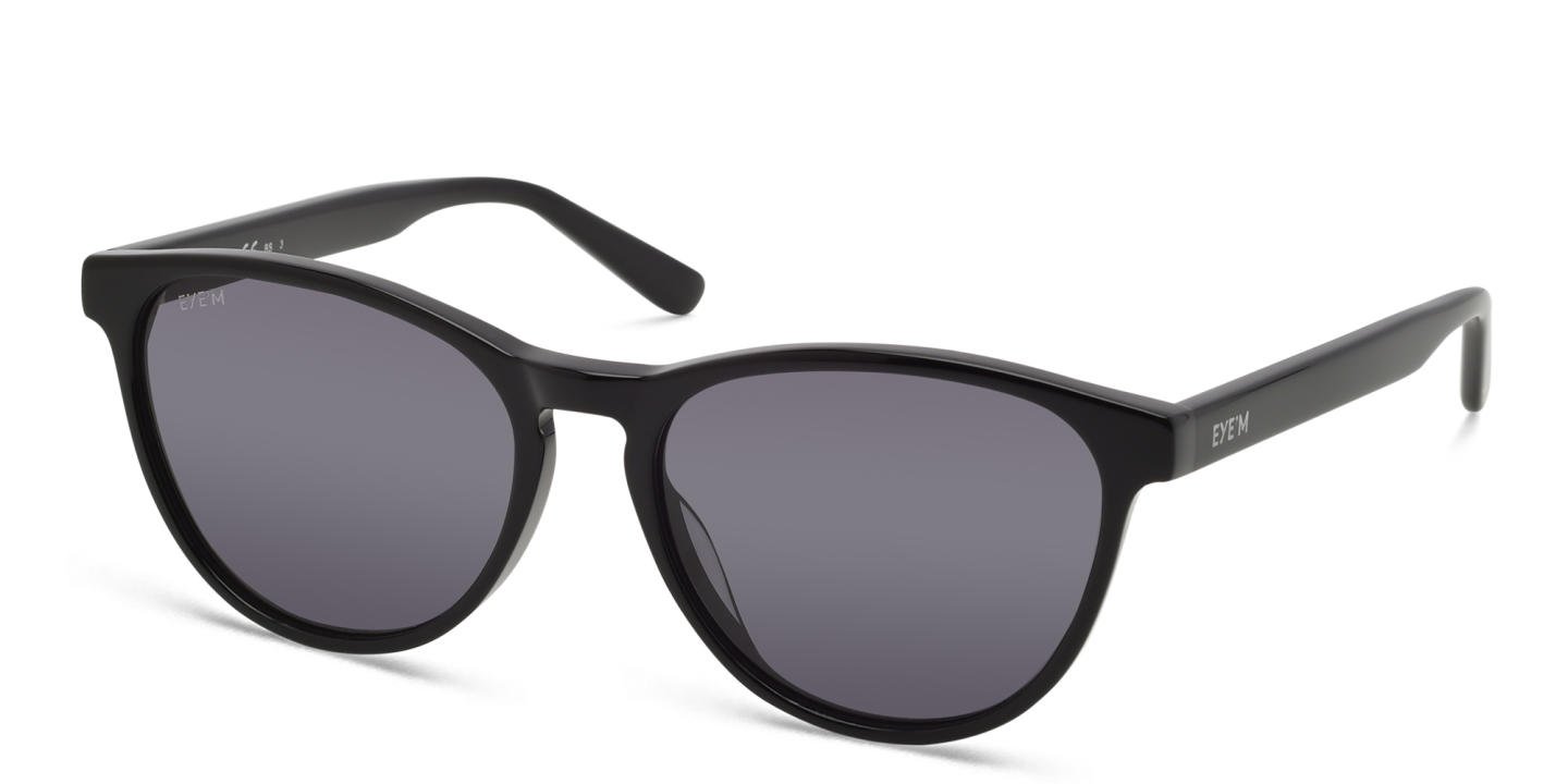 EYE'M Kids Cat Eye Sunglasses in Black – Product Photo 1
