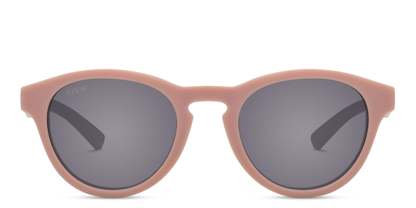 Shop EYE'M Kids Round Sunglasses in Pink online.
