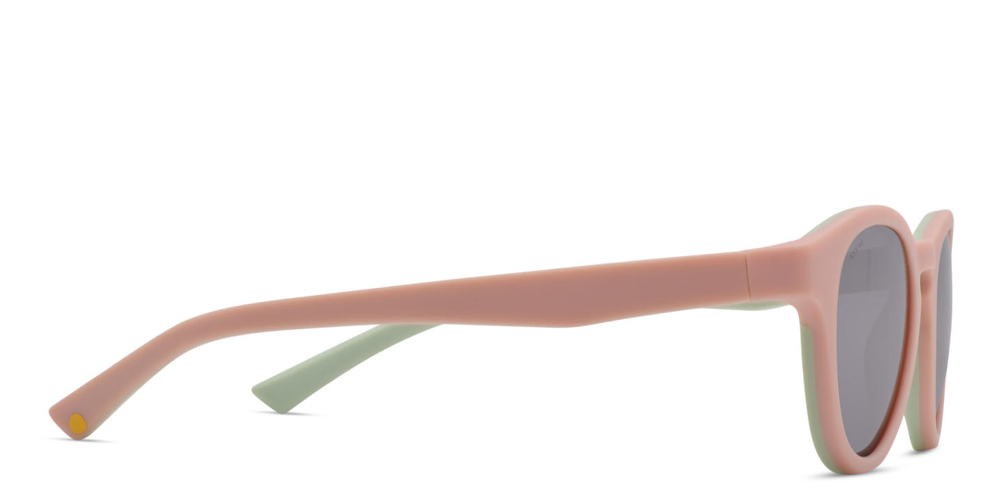 Shop EYE'M Kids Round Sunglasses in Pink online.