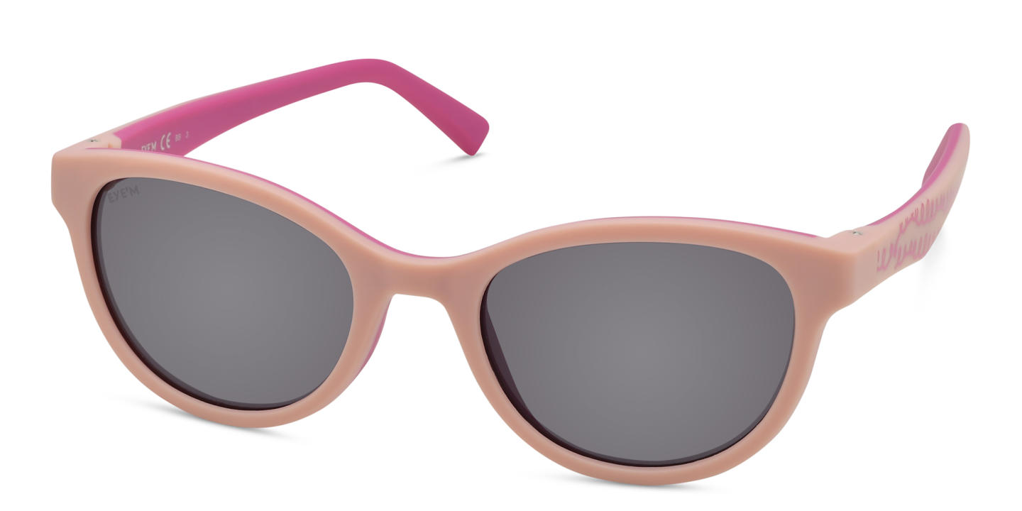 EYE'M Kids Cat Eye Sunglasses in Pink – Product Photo 1