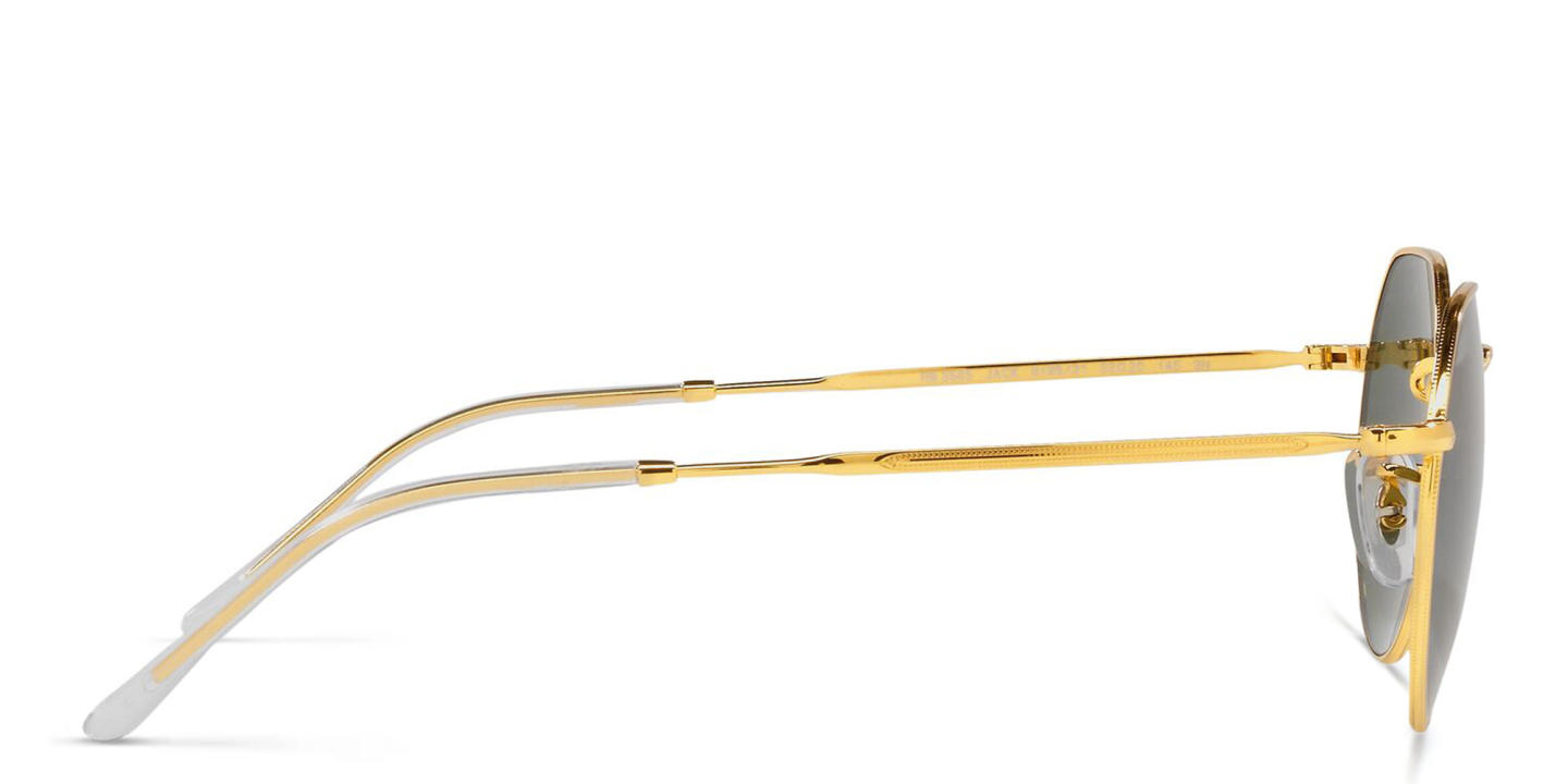 Ray-Ban Jack Unisex Irregular Sunglasses in Gold – Product Photo 3