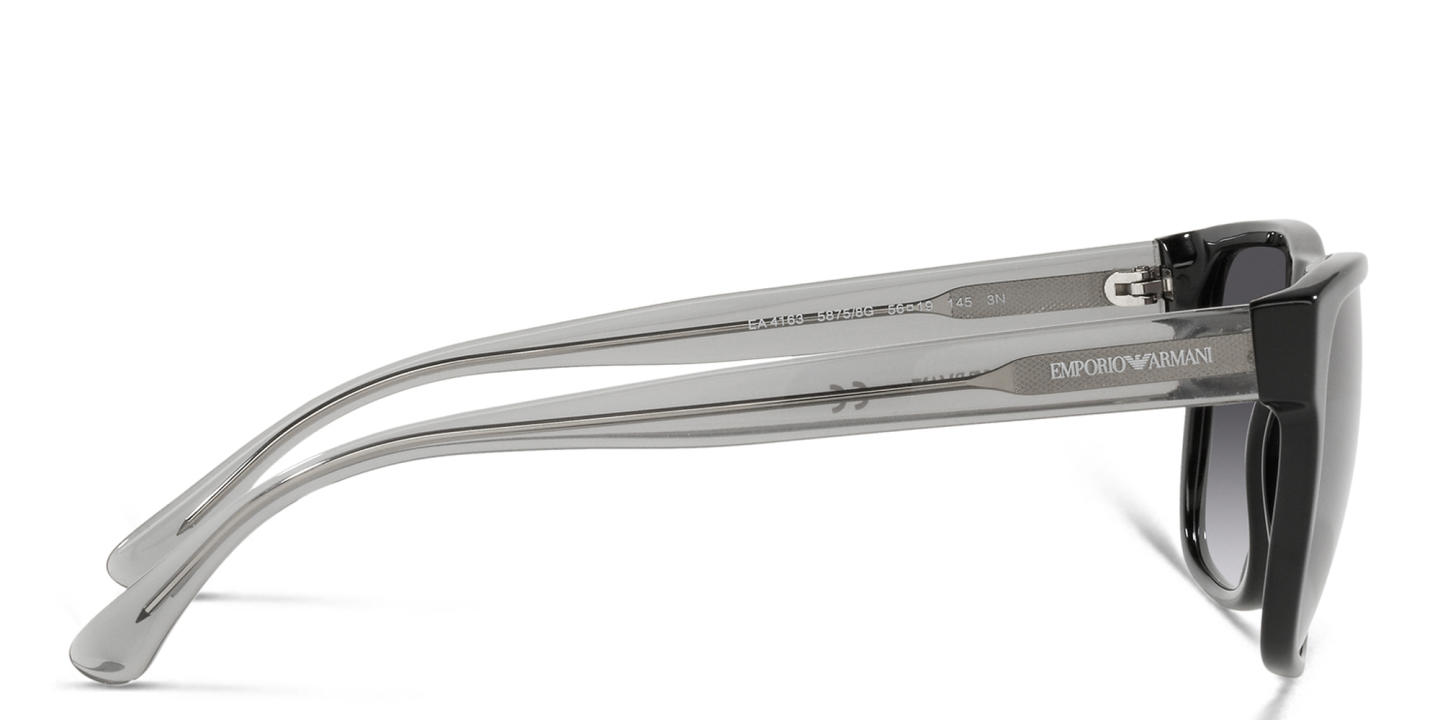 نظارة شمسية بيلوة من امبوريو أرماني بلون أسود - صورة المنتج 2