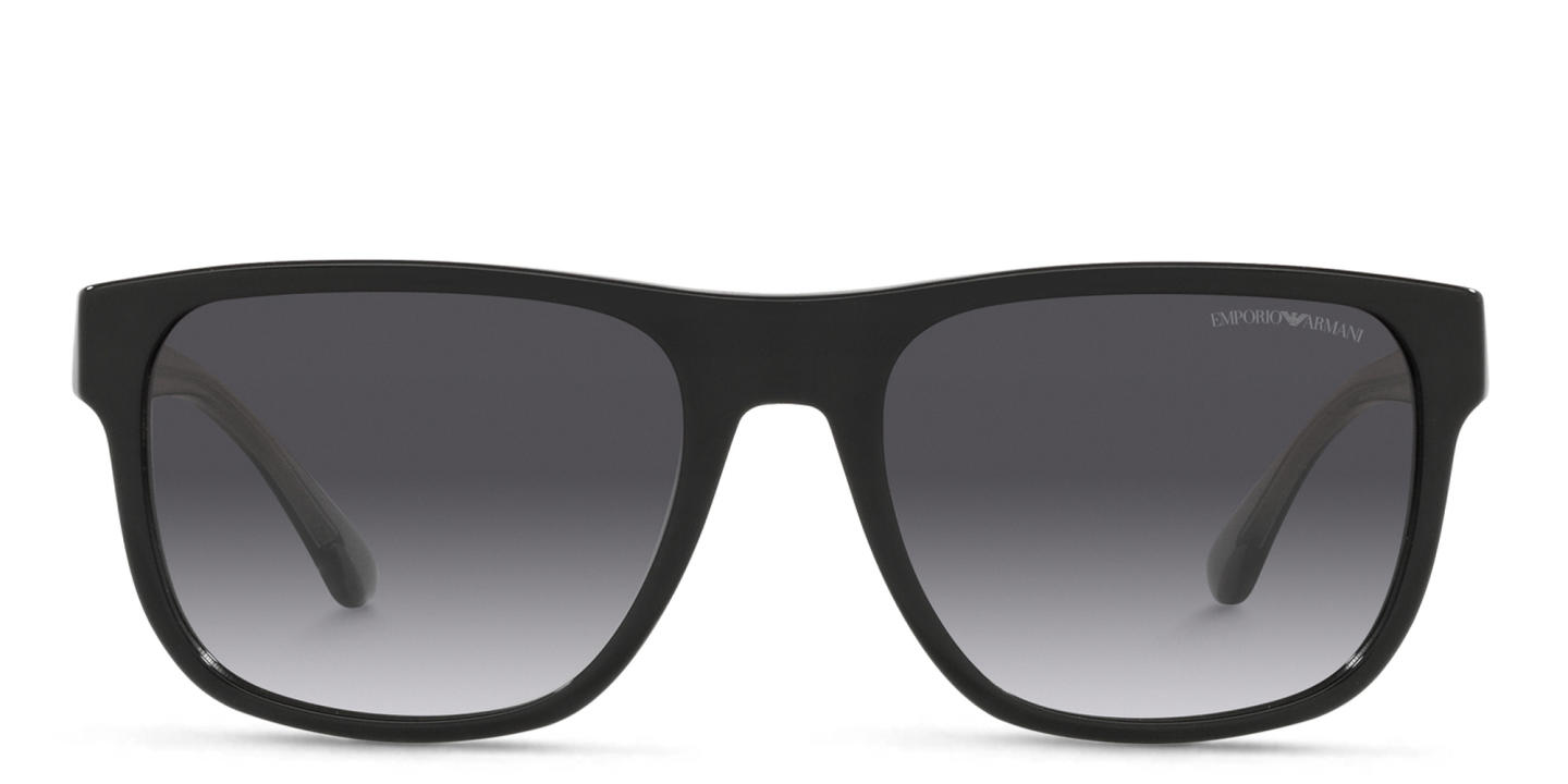 Emporio Armani Pillow Sunglasses in Black – Product Photo 0