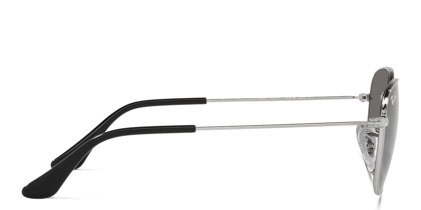 Ray-Ban Junior Kids Square Sunglasses in Silver – Product Photo 2