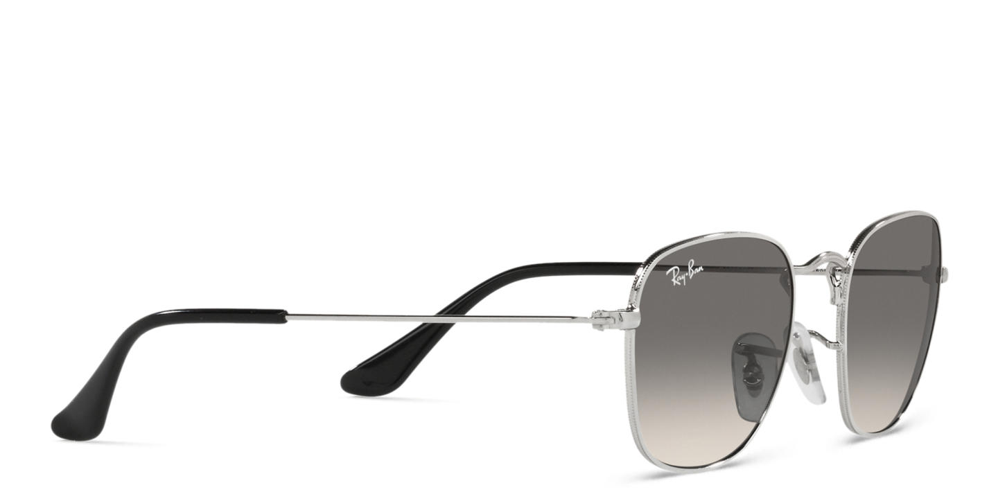 Ray-Ban Junior Kids Square Sunglasses in Silver – Product Photo 3