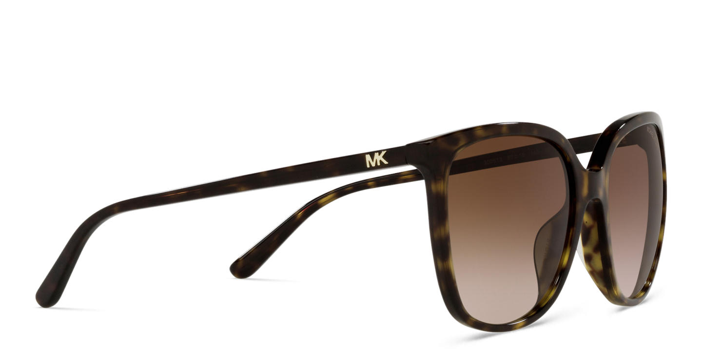 Michael Kors Anaheim Square Sunglasses in Tortoise – Product Photo 3