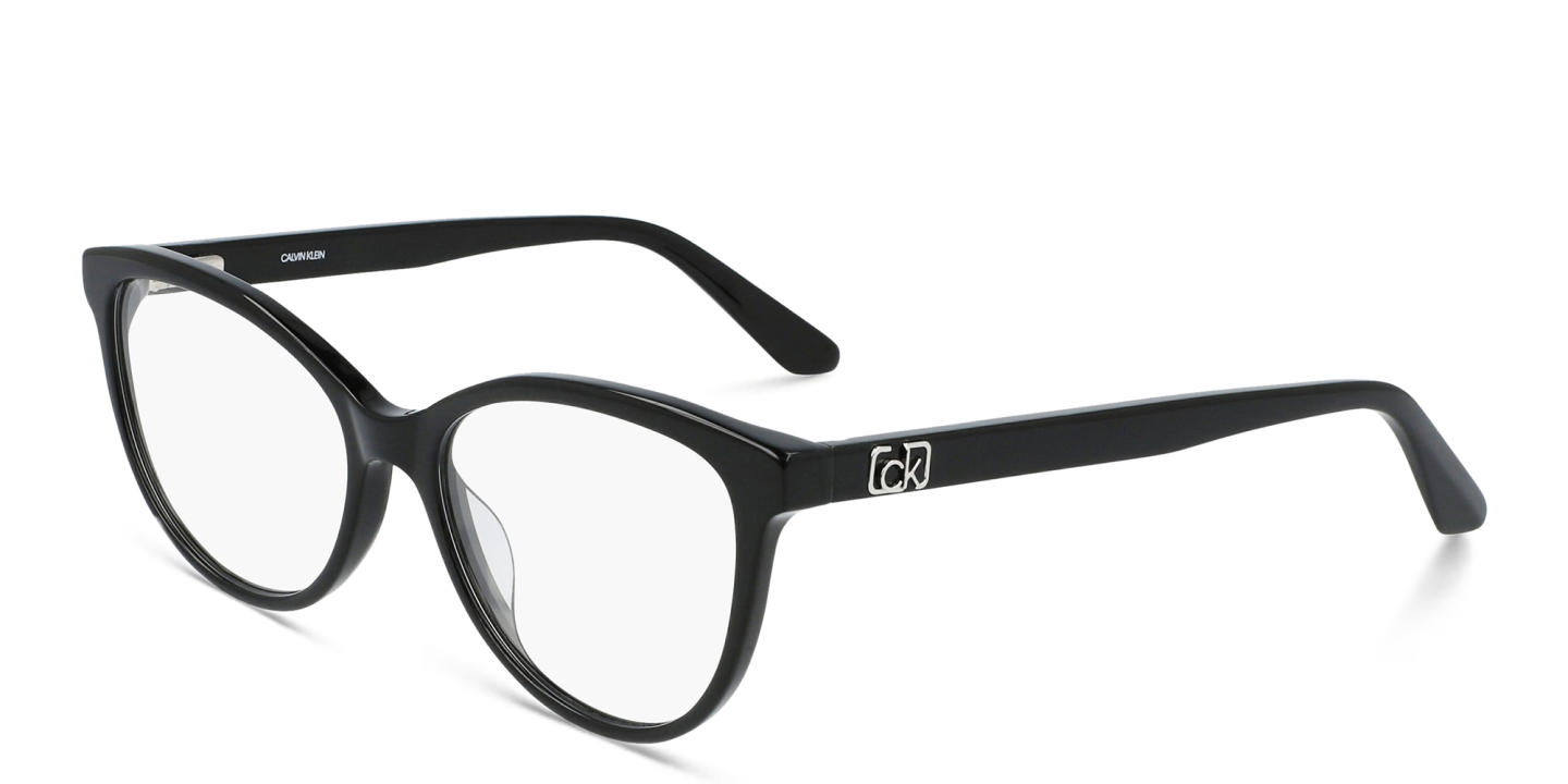 Calvin Klein Cat-Eye Eyeglasses in Black – Product Photo 1