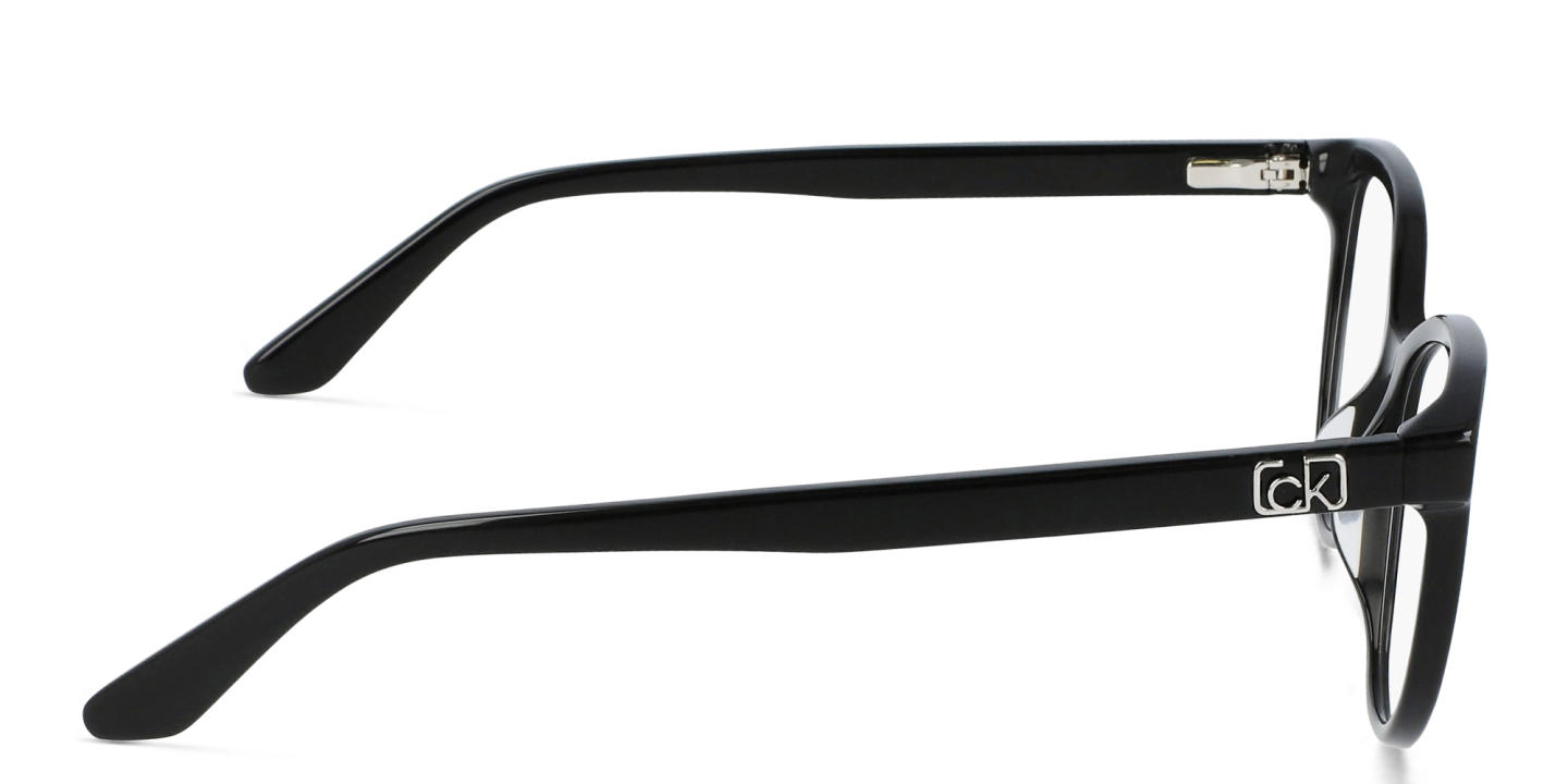 Calvin Klein Cat-Eye Eyeglasses in Black – Product Photo 2