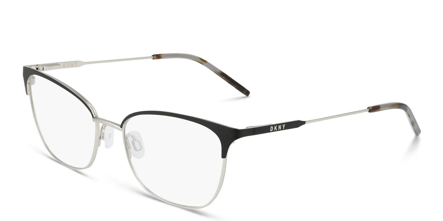 DKNY Rectangle Eyeglasses in Black – Product Photo 1