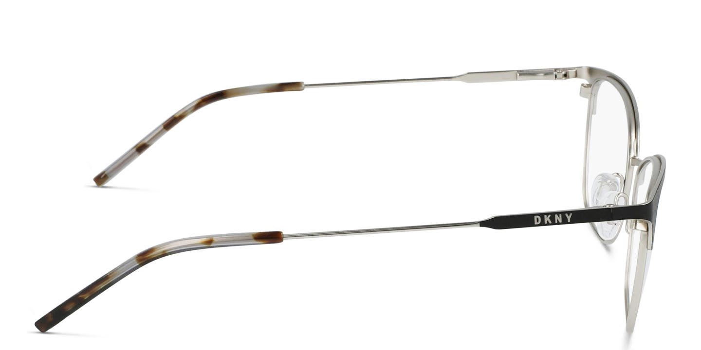 DKNY Rectangle Eyeglasses in Black – Product Photo 2