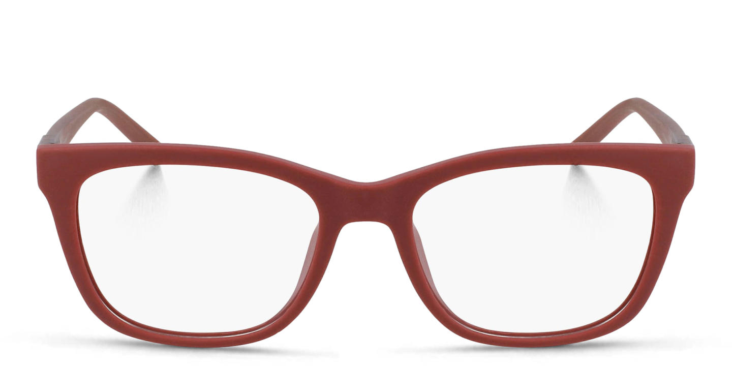 DKNY Rectangle Eyeglasses in Red – Product Photo 0