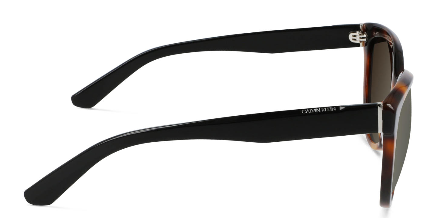 Calvin Klein Cat-Eye Sunglasses in Tortoise – Product Photo 2
