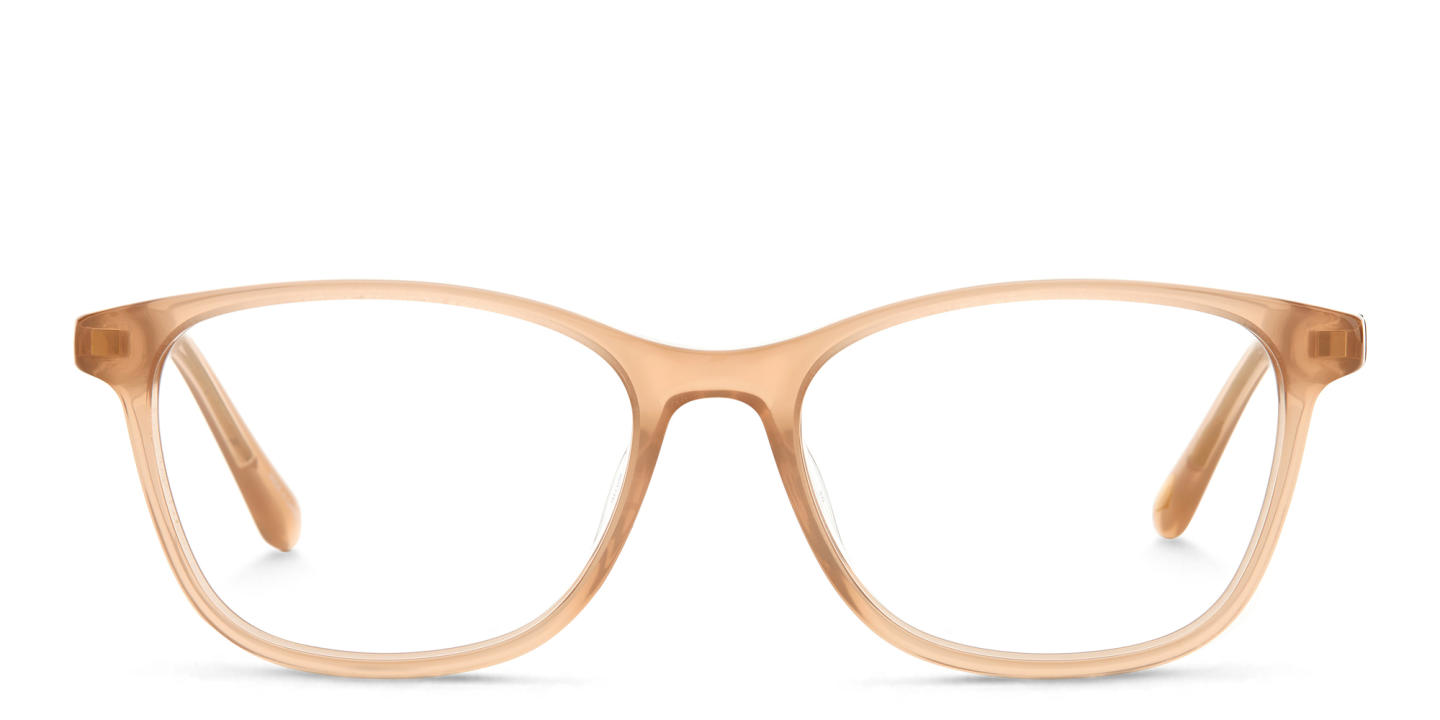 نظارات طبية مستطيلة من فوسيل بلون شفاف - صورة المنتج 0