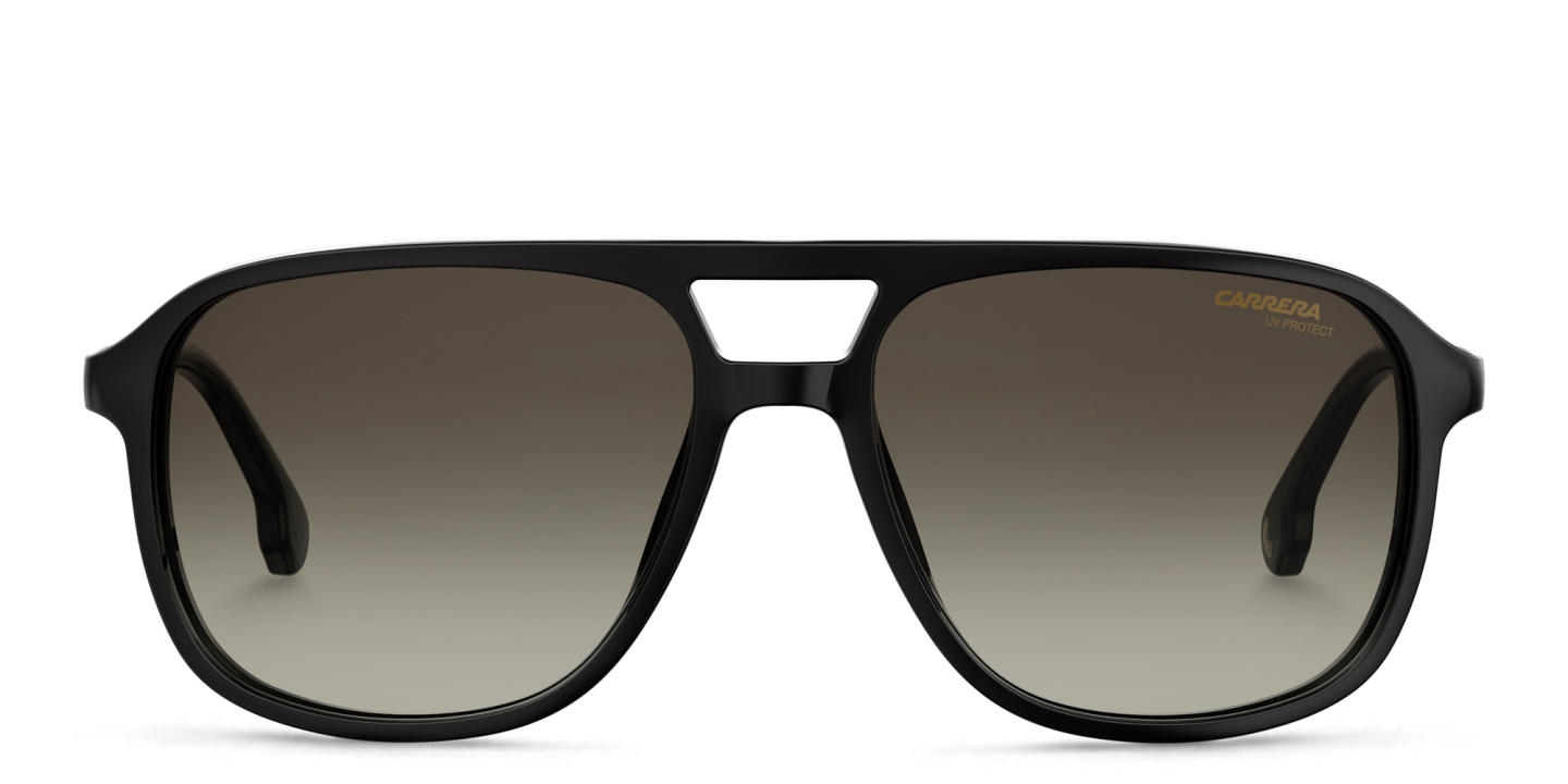 Carrera Unisex Aviator Sunglasses in Black – Product Photo 0