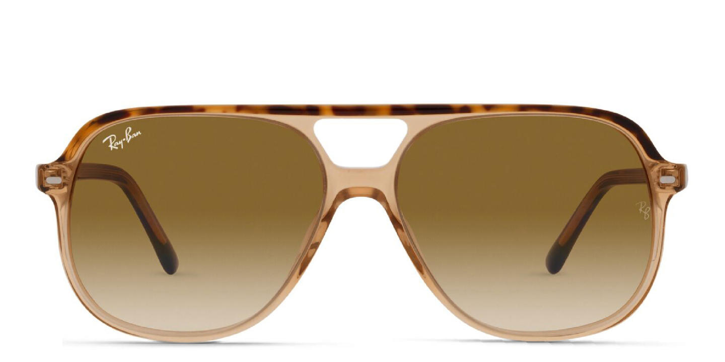Ray-Ban Unisex Square Sunglasses in Havana – Product Photo 0