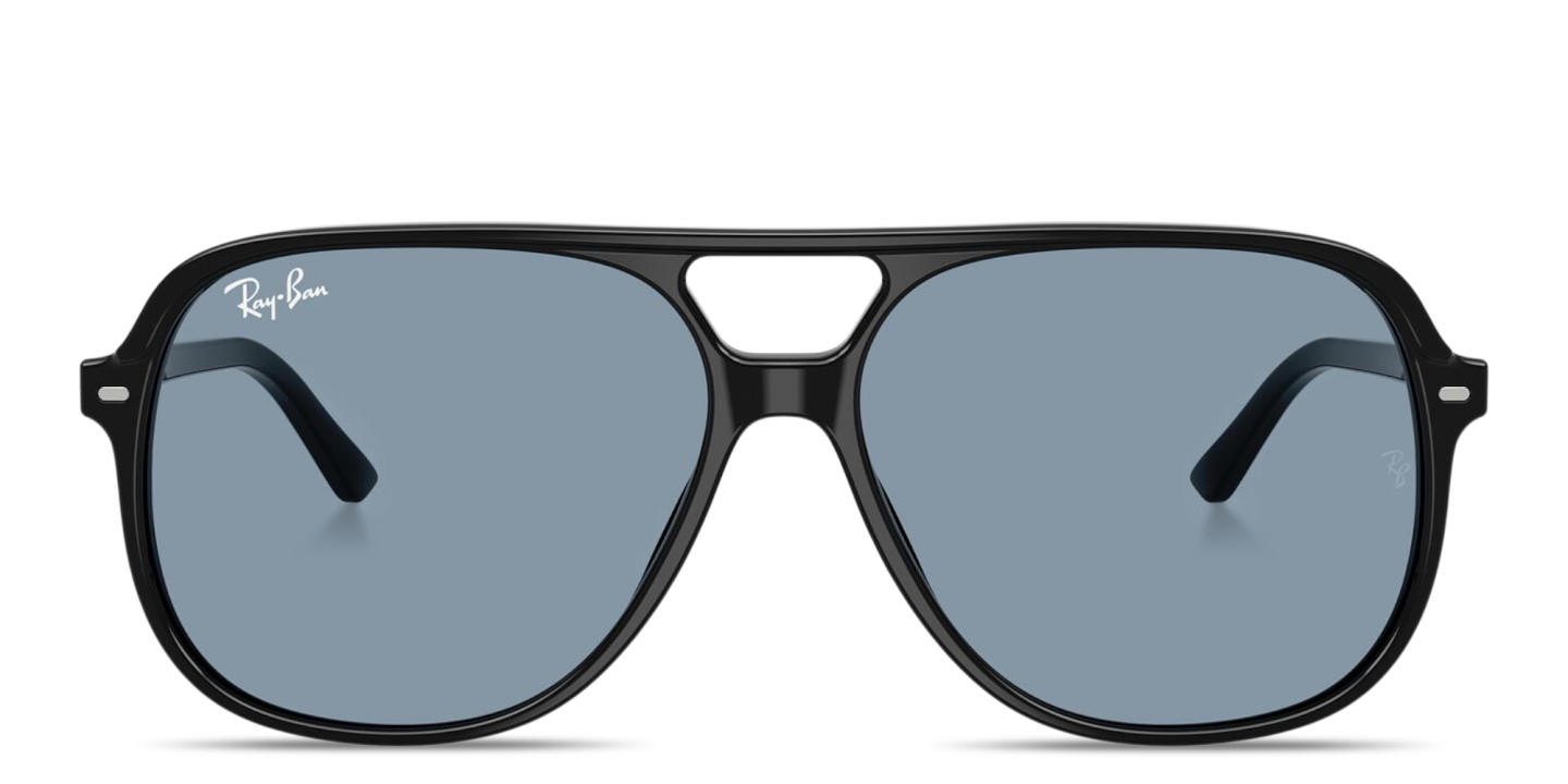 Shop Ray-Ban Bill Unisex Square Sunglasses in Black online.