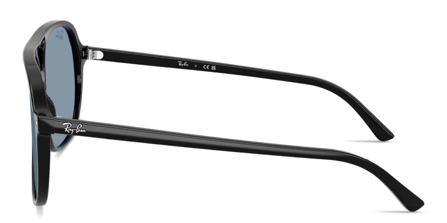 Shop Ray-Ban Bill Unisex Square Sunglasses in Black online.