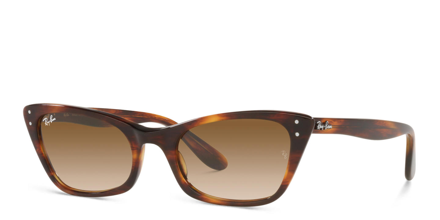 Ray-Ban Cat-Eye Sunglasses in Striped Havana – Product Photo 2