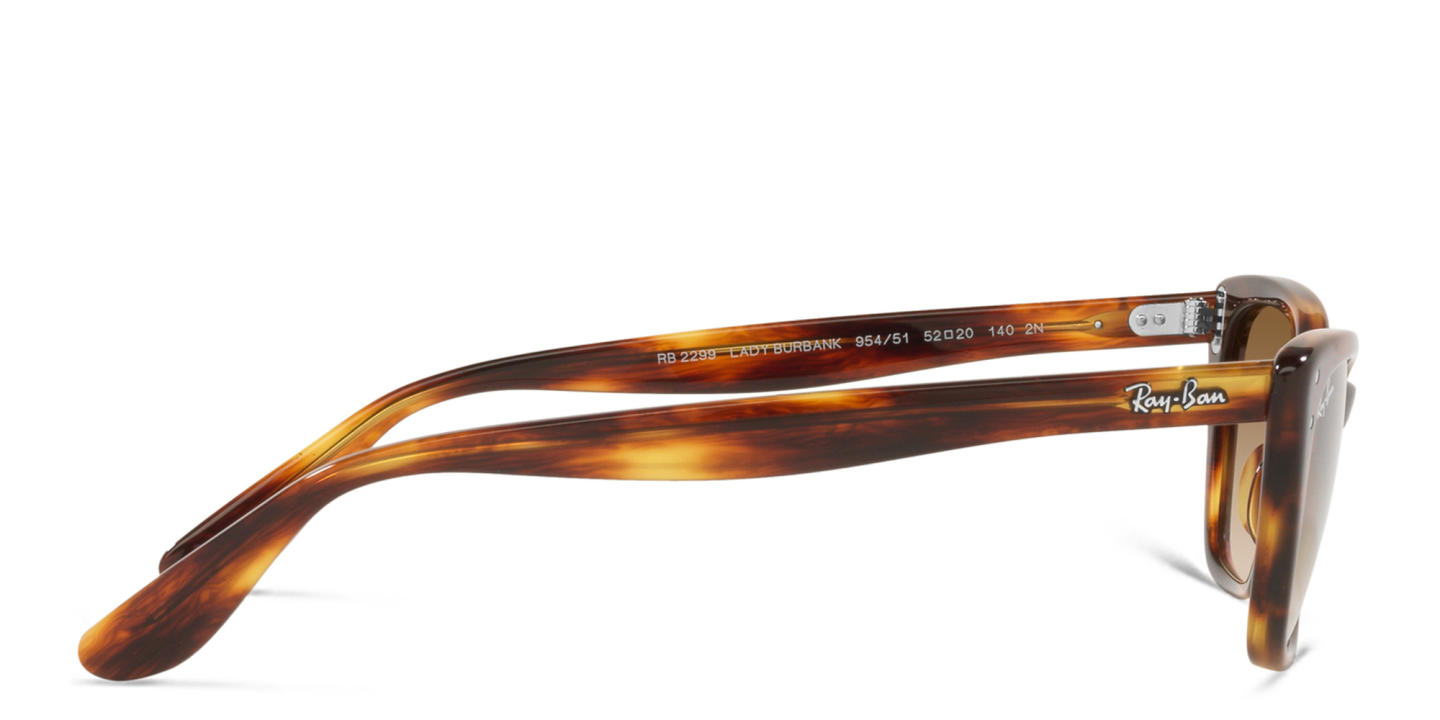 Ray-Ban Cat-Eye Sunglasses in Striped Havana – Product Photo 3