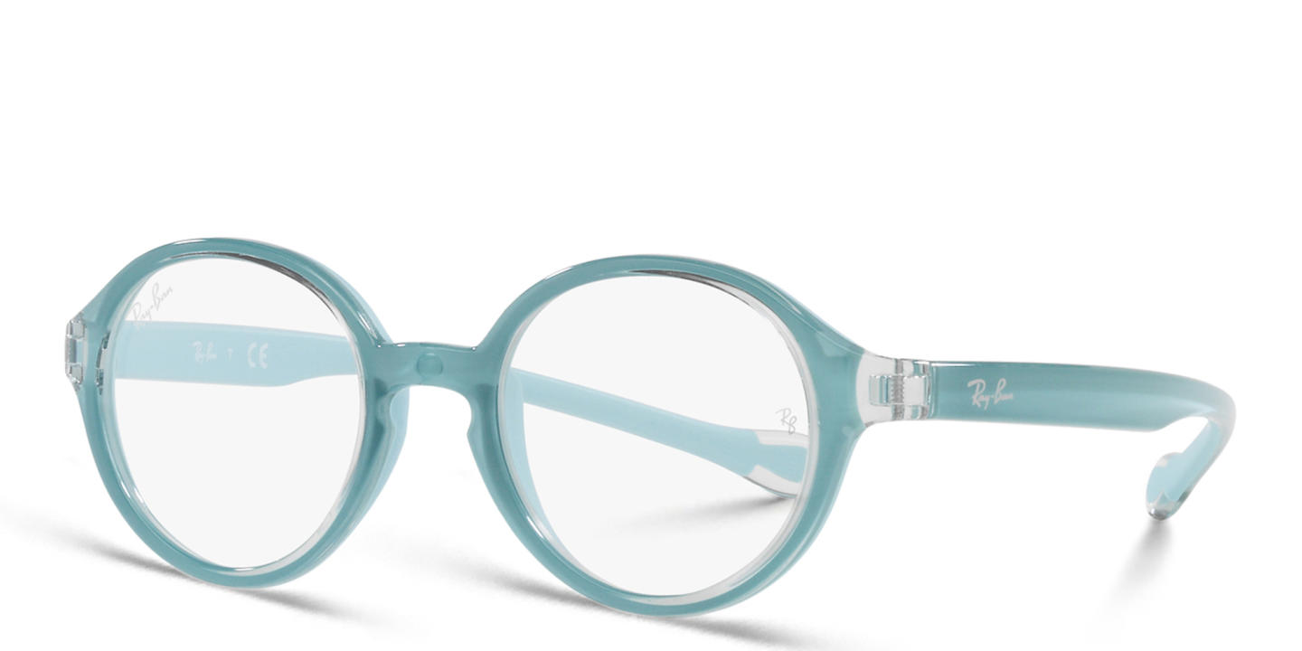 Ray-Ban Unisex Round Eyeglasses in Blue – Product Photo 1