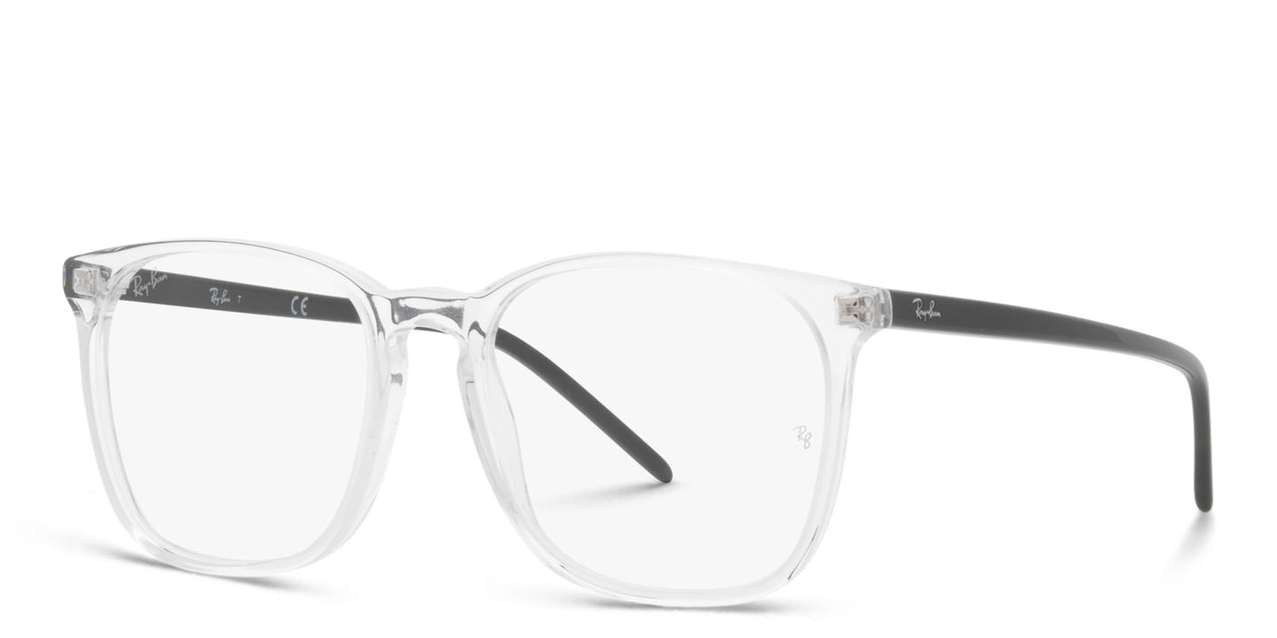 Ray-Ban Unisex Square Eyeglasses in Clear – Product Photo 1