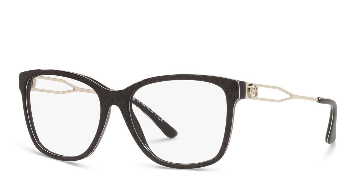 Michael Kors Sitka Square Eyeglasses in Brown – Product Photo 1