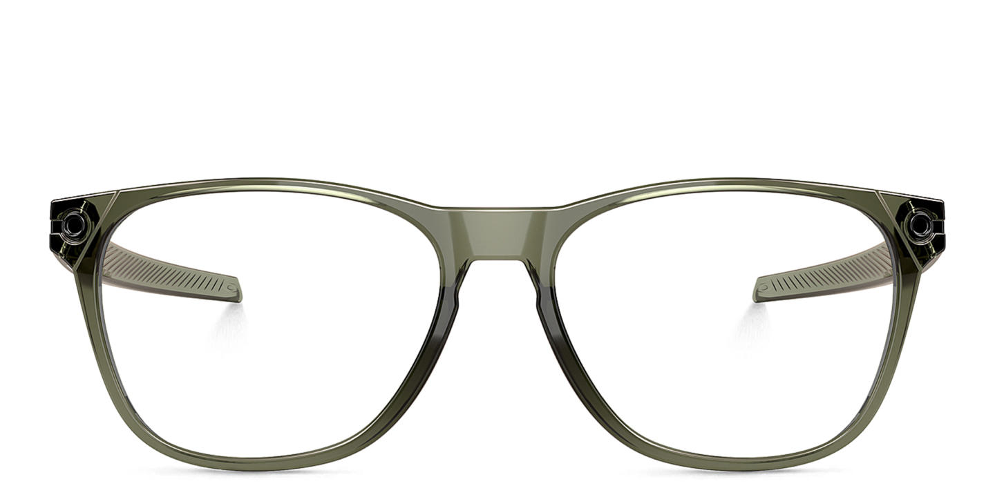Shop Oakley Square Eyeglasses in Green online.