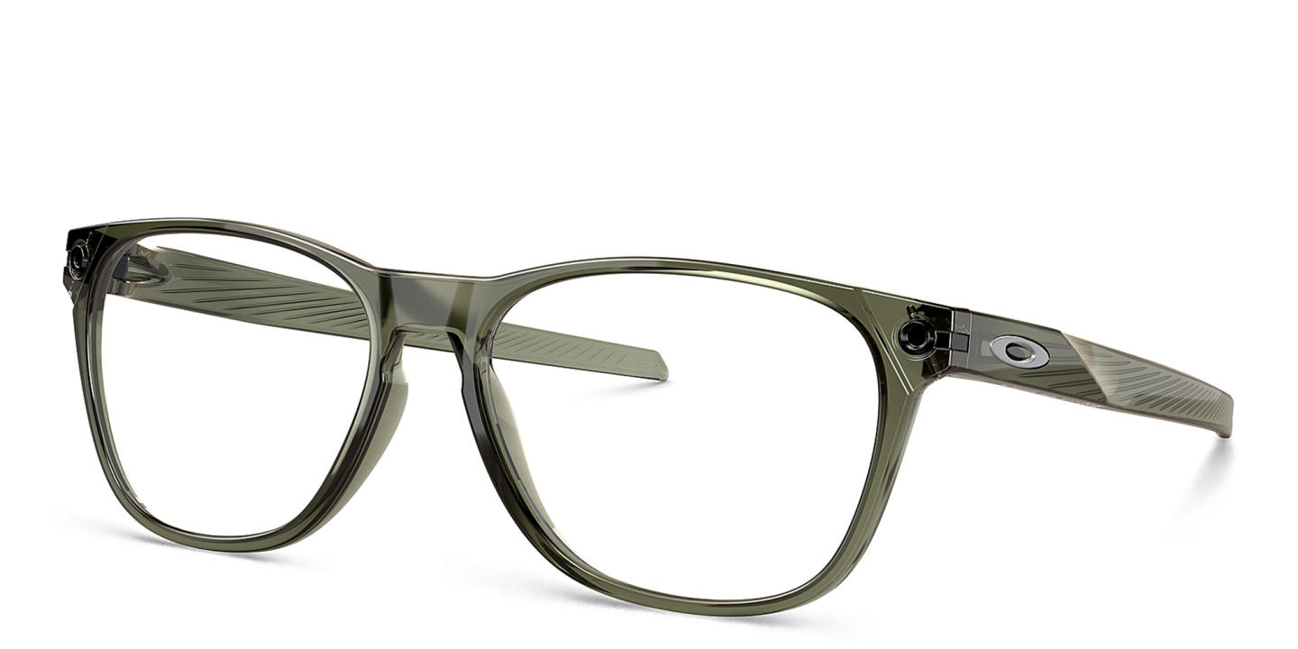 Shop Oakley Square Eyeglasses in Green online.