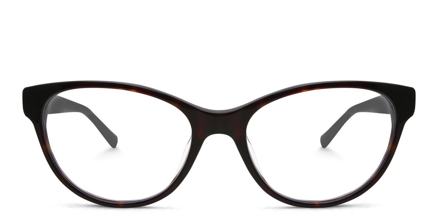 EYE'M Cat Eye Eyeglasses in Brown – Product Photo 0