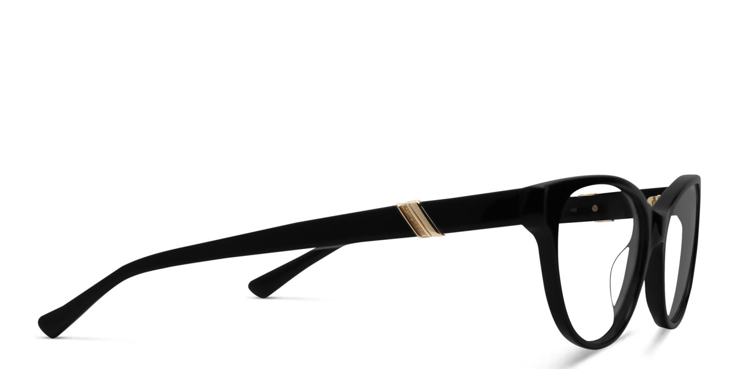 EYE'M Cat Eye Eyeglasses in Black – Product Photo 3
