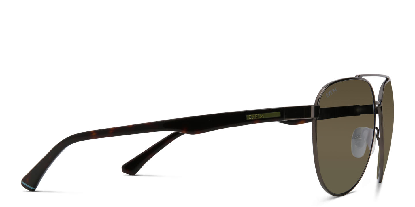 EYE'M Aviator Sunglasses in Grey – Product Photo 3