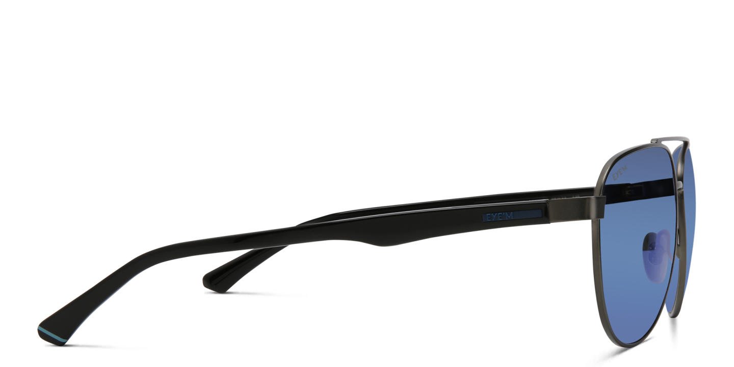 EYE'M Aviator Sunglasses in Grey – Product Photo 3