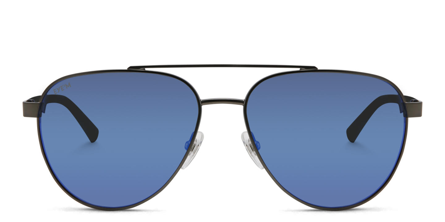Shop EYE'M Aviator Sunglasses in Grey online.