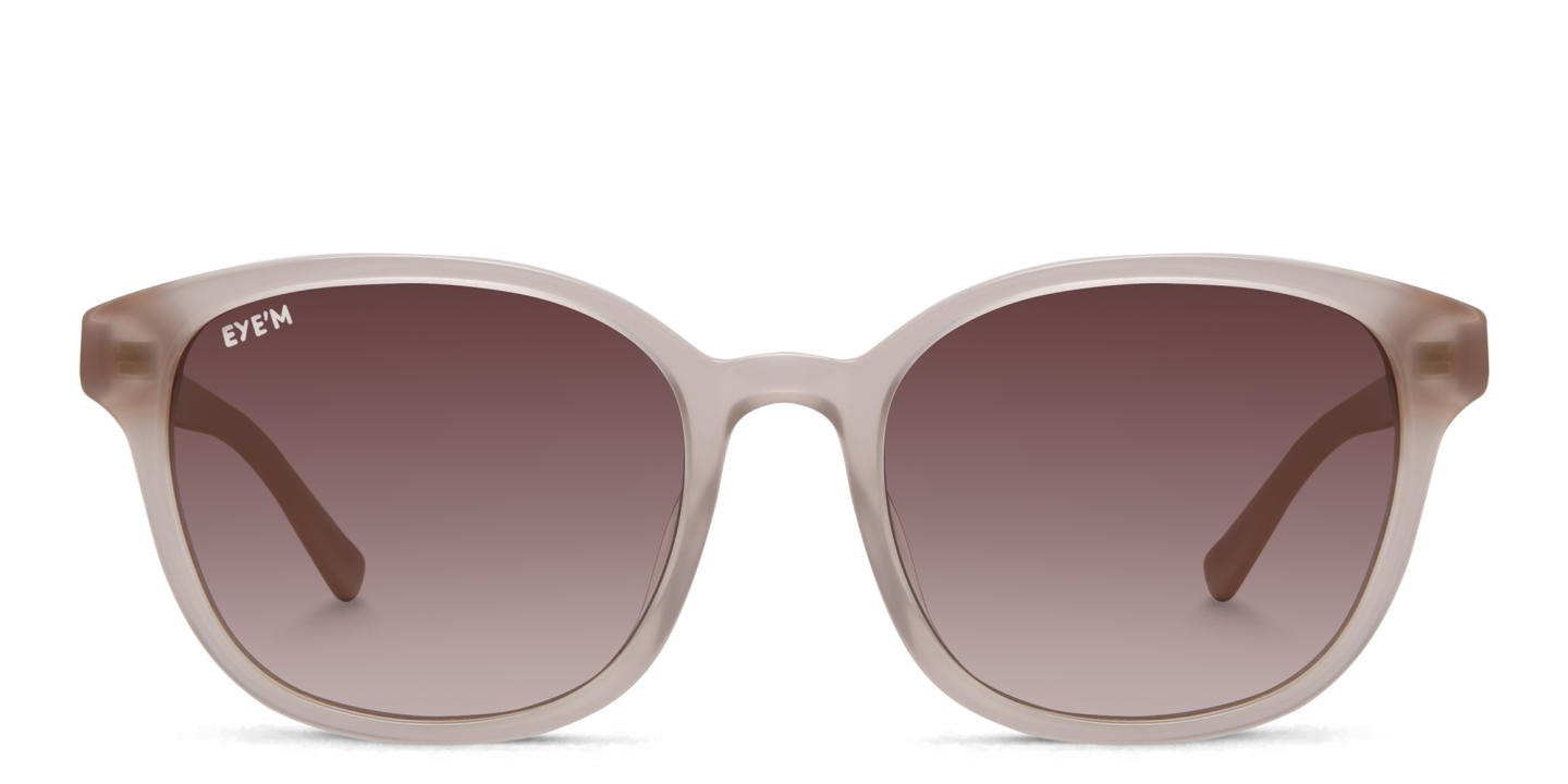 EYE'M Round Sunglasses in Pink – Product Photo 0