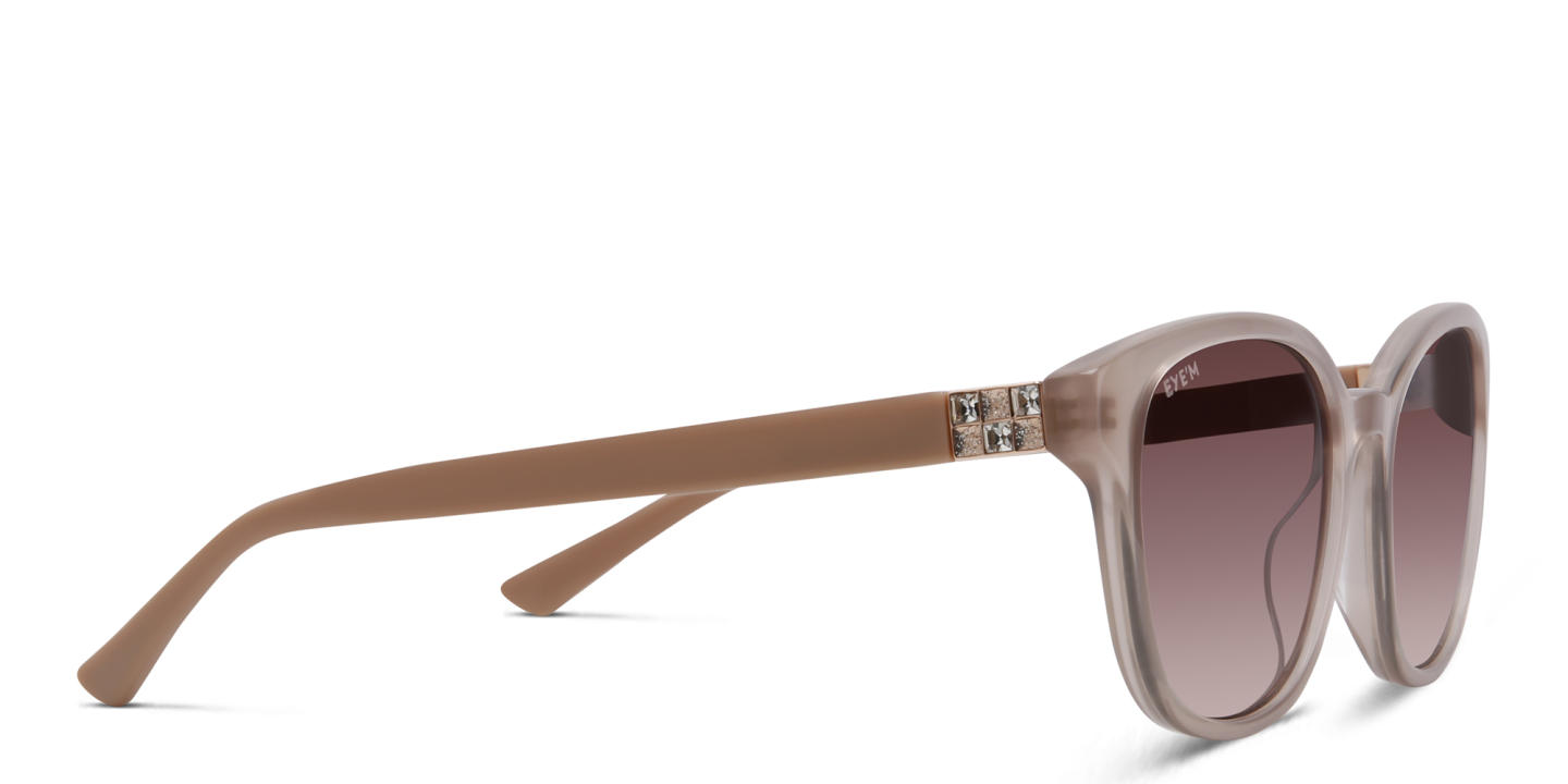 EYE'M Round Sunglasses in Pink – Product Photo 3