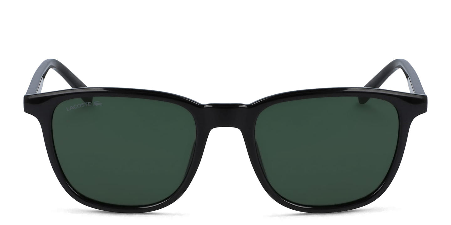 Lacoste Rectangle Sunglasses in Black – Product Photo 0