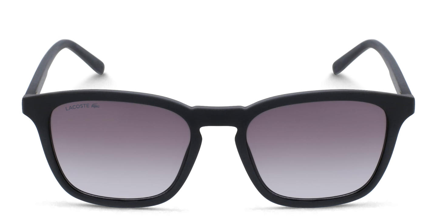 Lacoste Square Sunglasses in Black – Product Photo 0