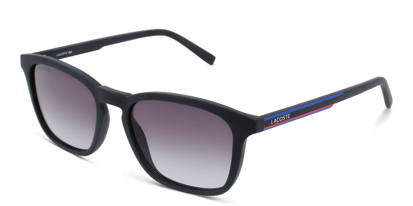 Lacoste Square Sunglasses in Black – Product Photo 1