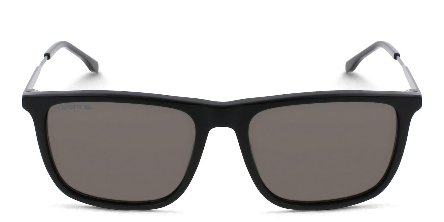 Lacoste Rectangle Sunglasses in Black – Product Photo 0