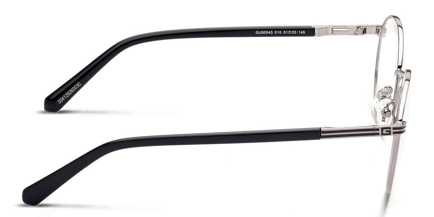 Guess Round Eyeglasses in Silver – Product Photo 2