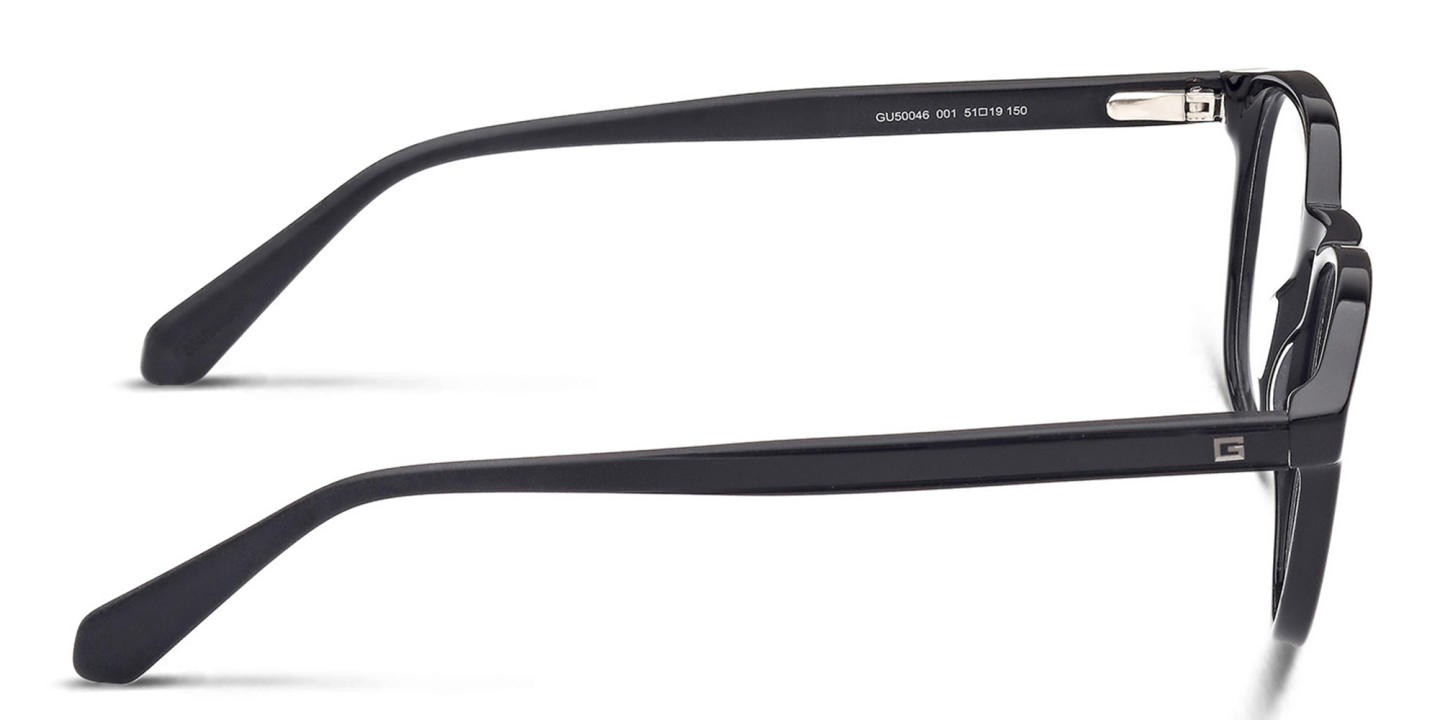 Guess Round Eyeglasses in Black – Product Photo 2
