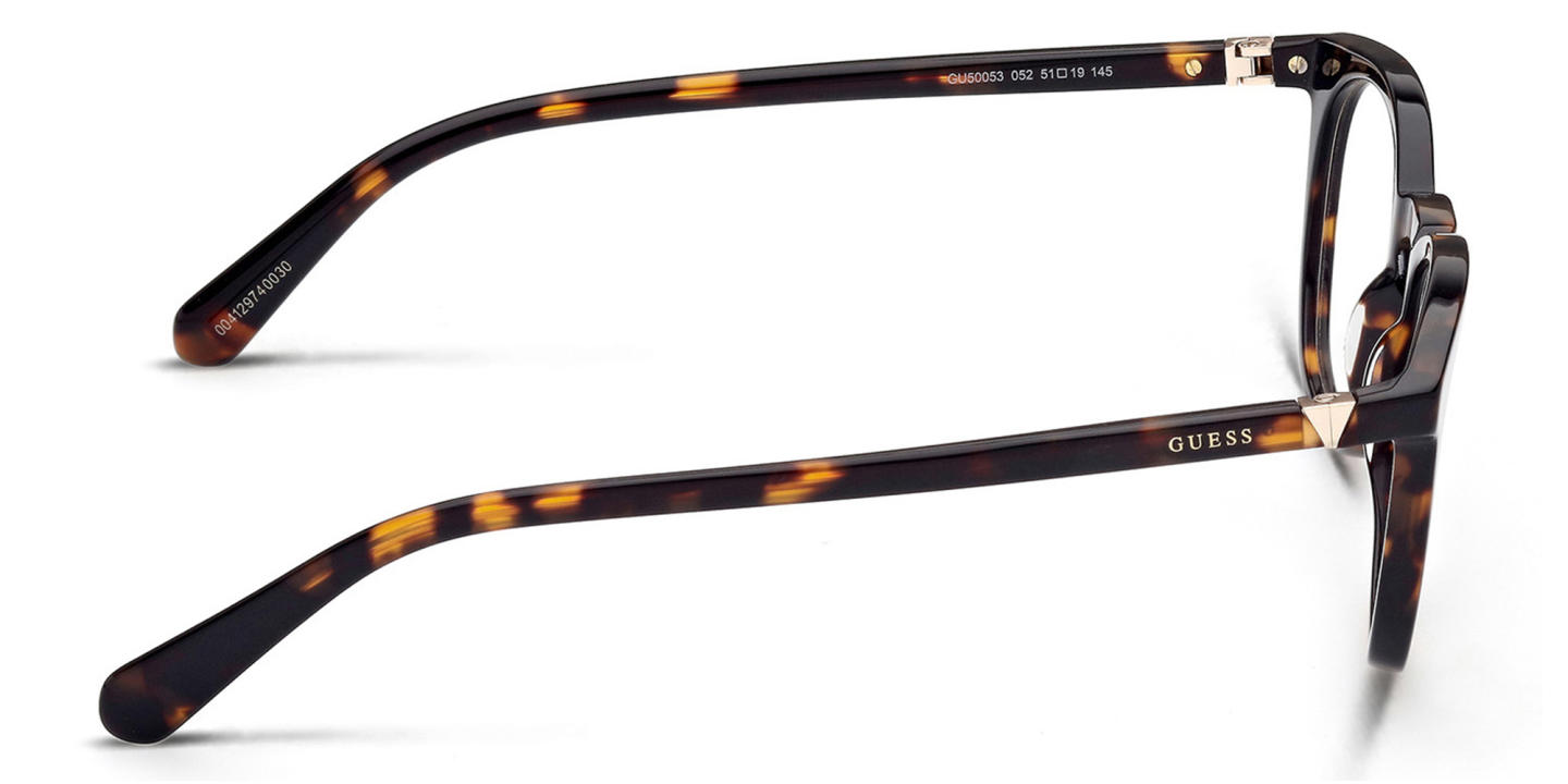 Guess Round Eyeglasses in Havana – Product Photo 2